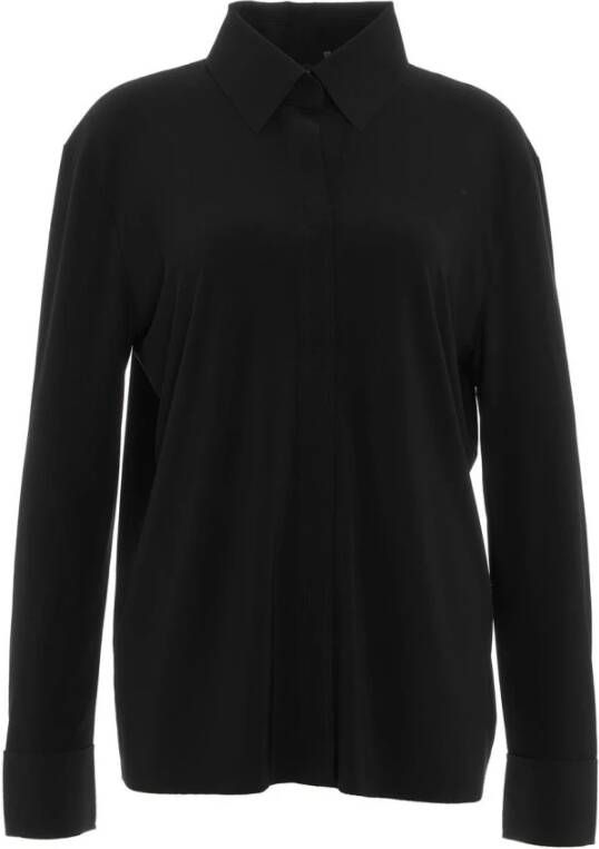 Norma Kamali Shirts Zwart Dames