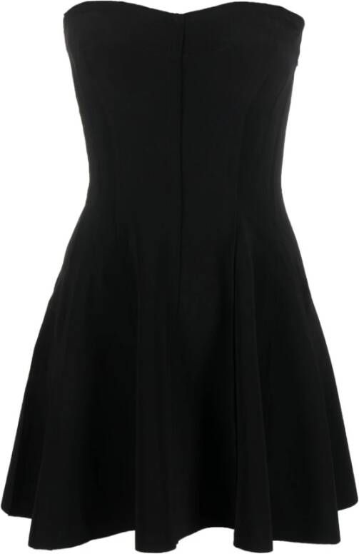 Norma Kamali Short Dresses Zwart Dames