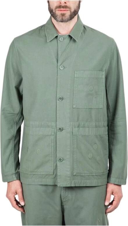 Norse Projects Casual Shirts Groen Heren