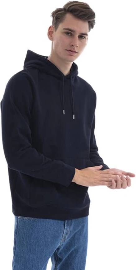 Norse Projects Hoodie Vagn Classic Blauw Heren