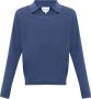 Norse Projects Leif polo shirt Blauw Heren - Thumbnail 1