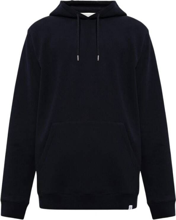 Norse Projects Vagn hoodie Blauw Heren