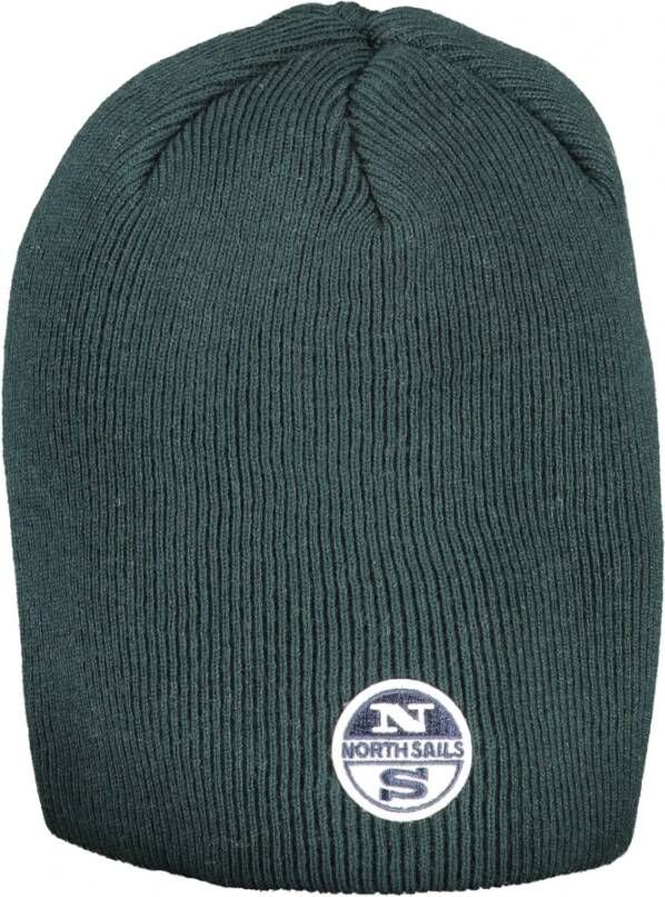 North Sails Green Cotton Hats & Cap Groen Heren
