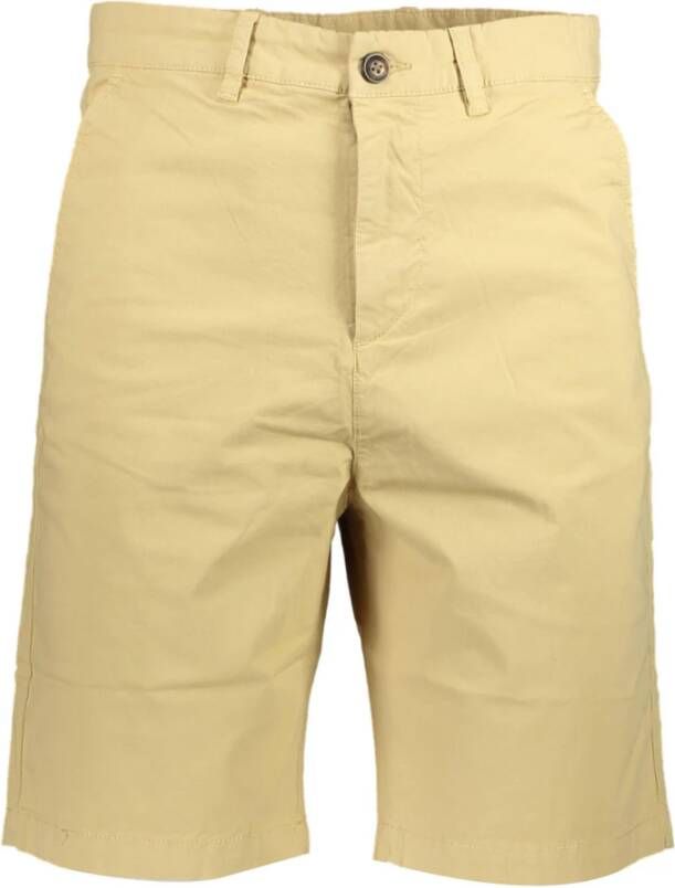 North Sails Beige Bermuda Shorts van Biologisch Katoen Beige Heren