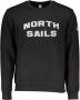 North Sails Zwart katoenmix crewneck sweatshirt Black Heren - Thumbnail 3