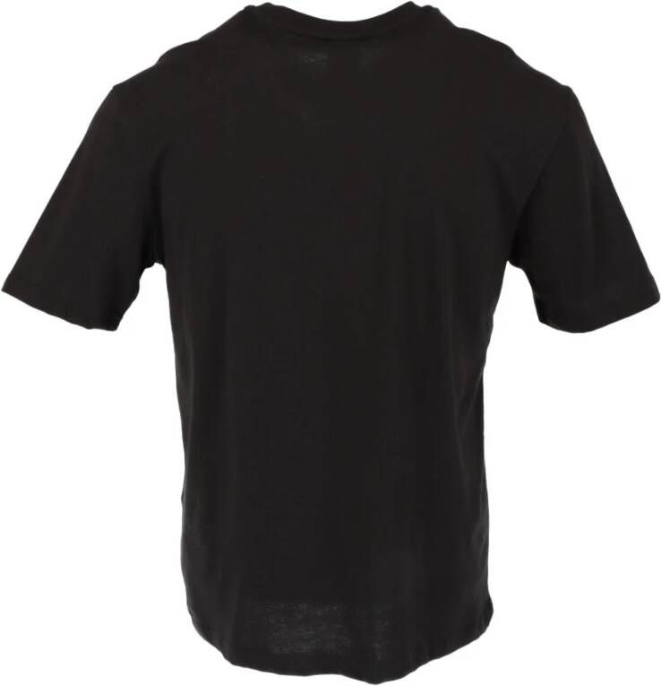 North Sails Zwart Print T-shirt voor Heren Black Heren