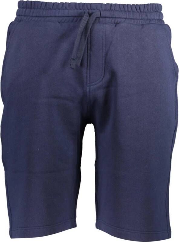 North Sails Blue Cotton Jeans & Pant Blauw Heren