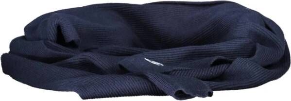 North Sails Blauwe Herensjaal met Logotoepassing Blue Heren