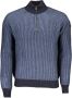 North Sails Blauwe Half-Zip Sweater met ontwerp Blue Heren - Thumbnail 1