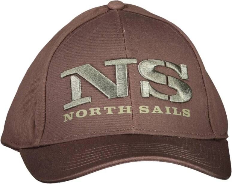 North Sails Brown Cotton Hats & Cap Bruin Heren