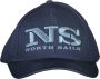 North Sails Blauwe Geborduurde Katoenen Nautische Pet Blue Heren - Thumbnail 1