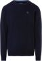 North Sails Comfortabele en Elegante Cashmere Trui A23 Line Blauw Heren - Thumbnail 1