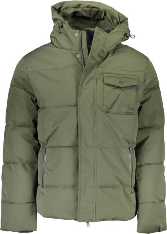 North Sails Green Polyester Jacket Groen Heren