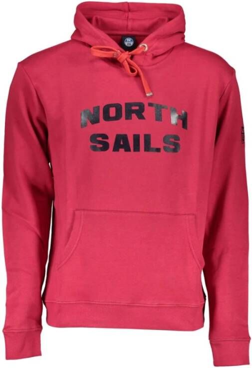 North Sails Hoodies Rood Heren