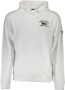 North Sails Witte Katoenen Sweater met Capuchon en Print White Heren - Thumbnail 1