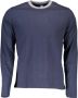 North Sails Blauw Katoenen T-Shirt met Lange Mouwen Blue Heren - Thumbnail 1