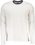 North Sails Contrasterend T-shirt met Lange Mouwen White Heren - Thumbnail 1