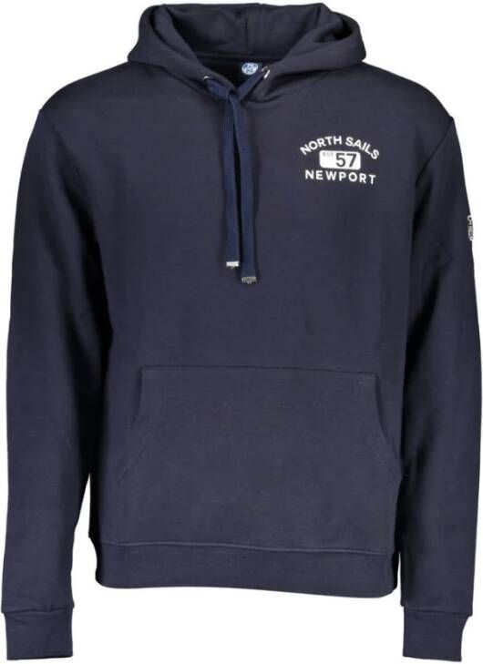 North Sails Men Blauw sweatshirt Blauw Heren