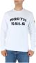 North Sails Klassieke Witte Sweatshirt met Lange Mouwen White - Thumbnail 1