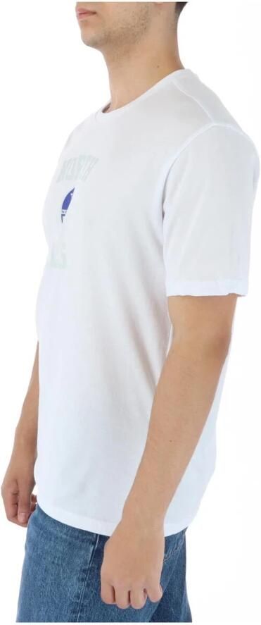 North Sails Witte Crewneck T-shirt met Front Print White Heren - Foto 3