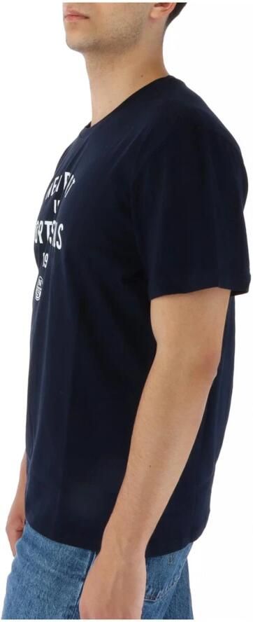 North Sails Blauwe Ronde Hals Korte Mouw T-shirt Blue Heren - Foto 2