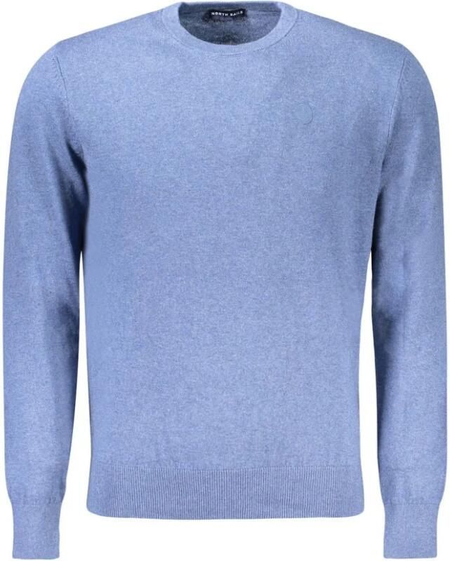 North Sails Blauw Katoenen Shirt met Contrasterende Details Blue Heren - Foto 2