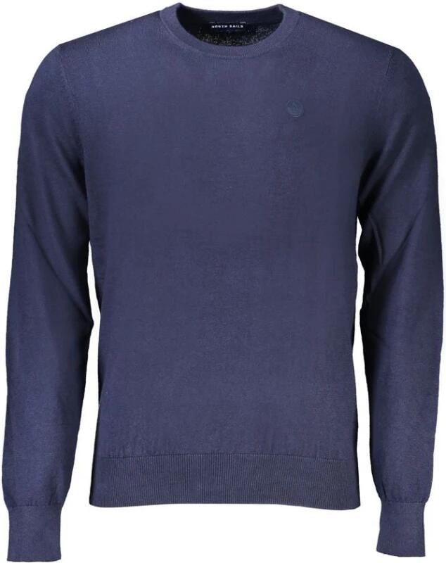 North Sails Blauwe Trui met Lange Mouwen en Logo Blue Heren