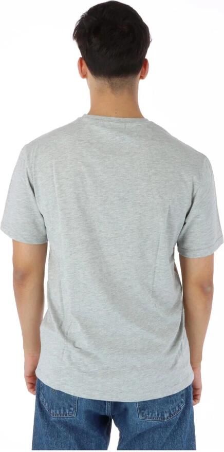 North Sails Grijze Katoenen Ronde Hals T-Shirt Gray Heren