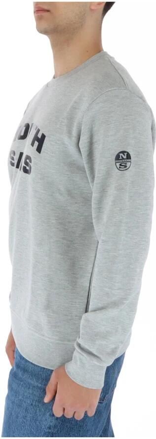 North Sails Grijze Crewneck Sweatshirt met Lange Mouwen Gray Heren - Foto 3