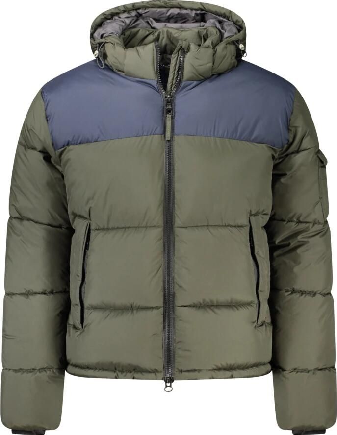 North Sails Groene Hoodie met Afneembare Capuchon Green Heren