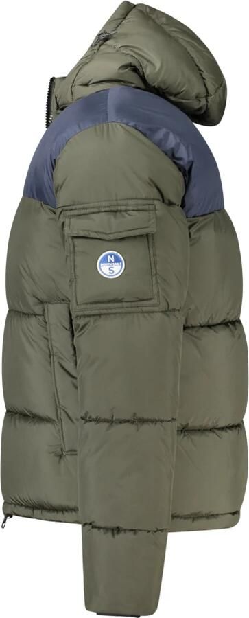 North Sails Groene Hoodie met Afneembare Capuchon Green Heren - Foto 2