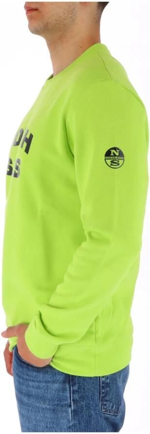North Sails Groene Sweatshirt met Ronde Hals voor Heren Green Heren - Foto 3