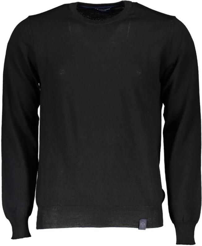 North Sails Hydrowool Pullover met ronde hals en lange mouwen Black Heren