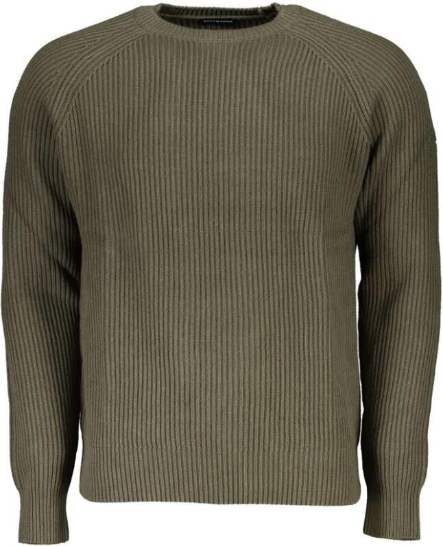 North Sails Groene Trui met Lange Mouwen Contrastdetails Green Heren