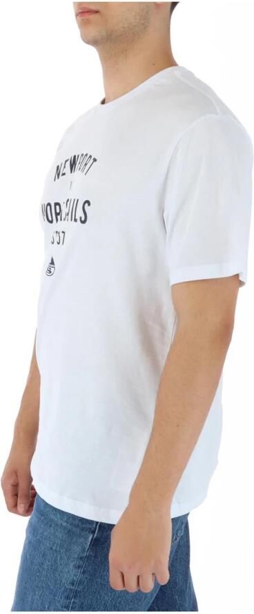 North Sails Witte korte mouw T-shirt White Heren - Foto 2
