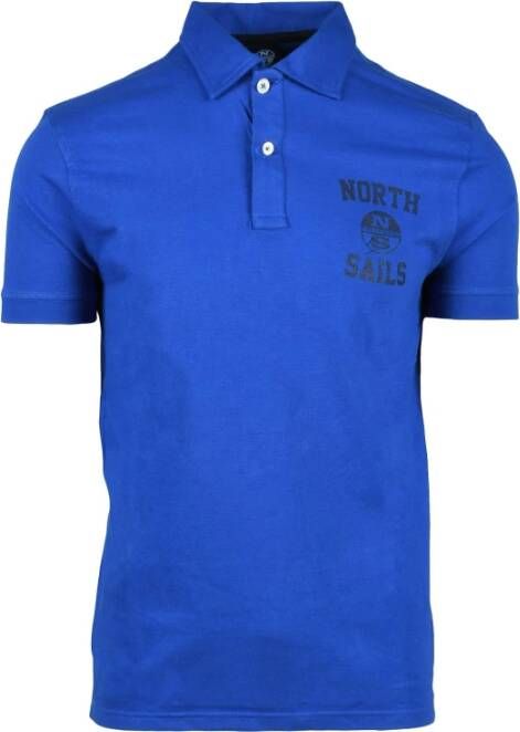 North Sails Polo Shirt Blauw Heren