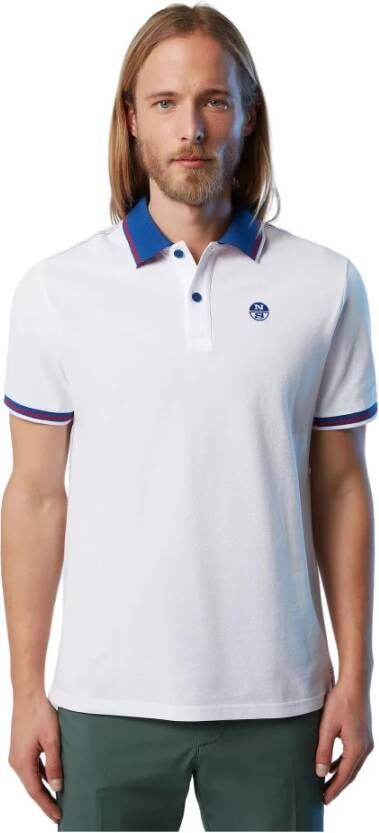 North Sails Polo Shirt Wit Heren