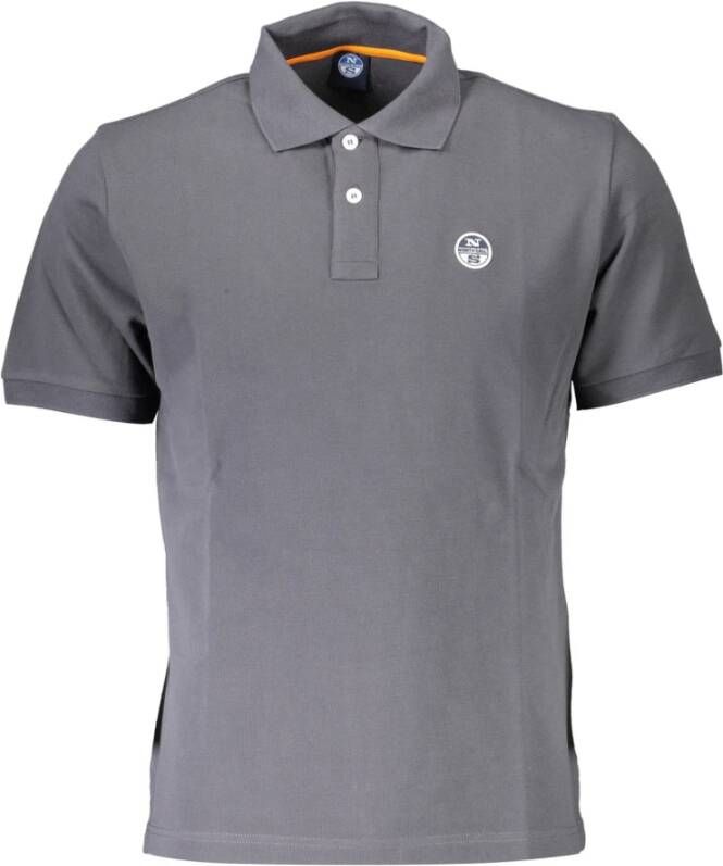 North Sails Polo Shirts Grijs Heren