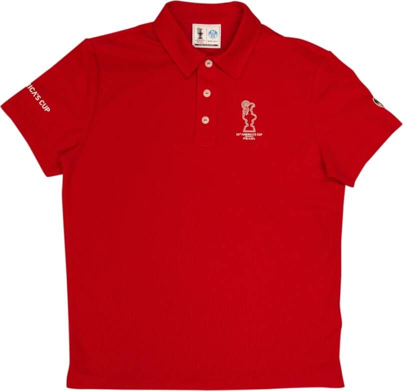 North Sails Polo Shirts Rood Heren