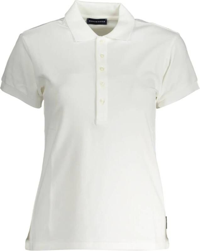 North Sails White Cotton Polo Shirt White