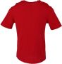 North Sails Rode Print T-shirt met Korte Mouwen Red Heren - Thumbnail 1