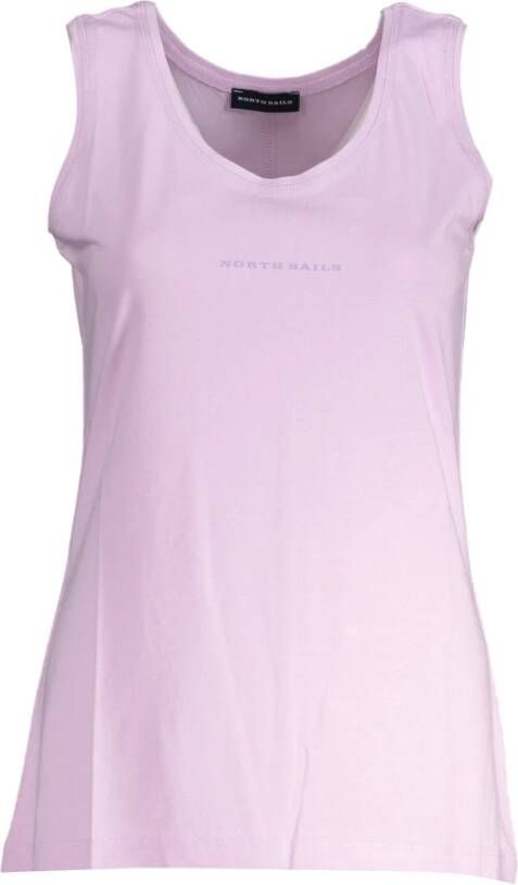 North Sails Pink Cotton Tops & T-Shirt Roze Dames