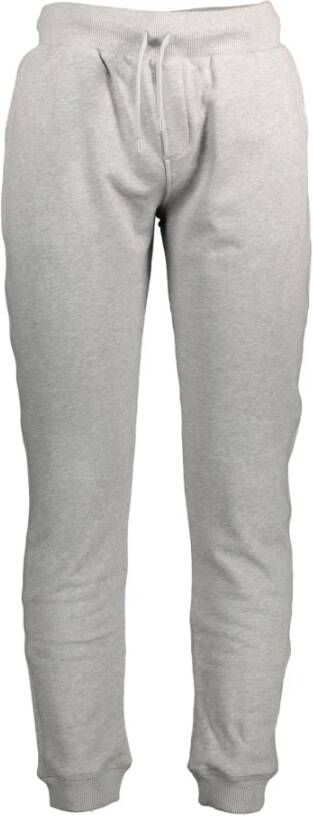 North Sails Grijze Katoenen Sportbroek met Elastische Taille Gray Heren