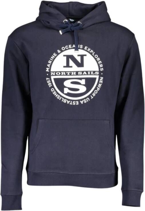 North Sails Sweatshirt Blauw Heren