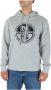North Sails Grijze Bedrukte Sweatshirt met Lange Mouwen Gray Heren - Thumbnail 1