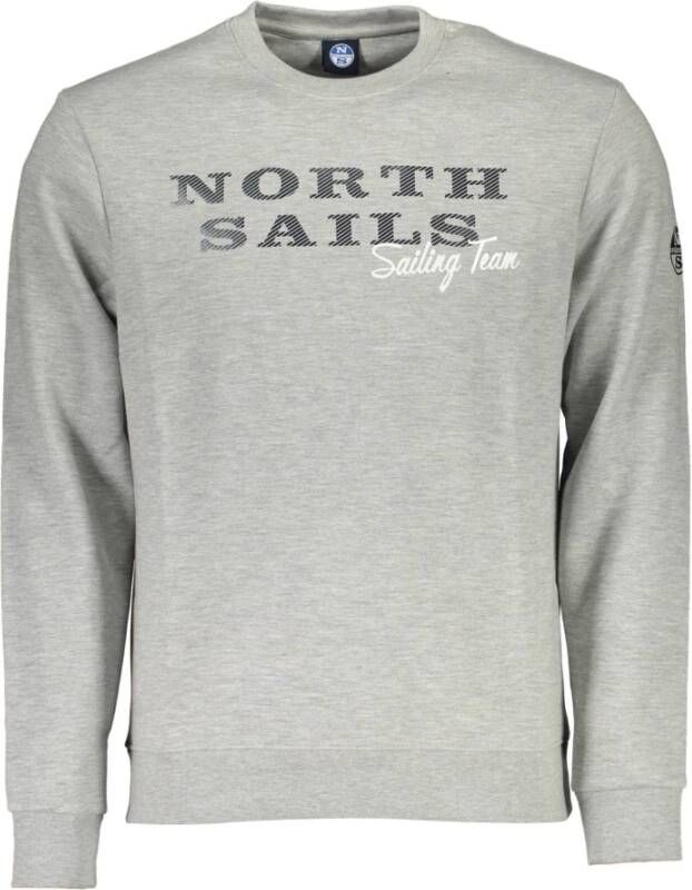 North Sails Sweatshirt Grijs Heren