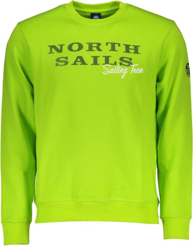 North Sails Green Cotton Sweater Green Heren