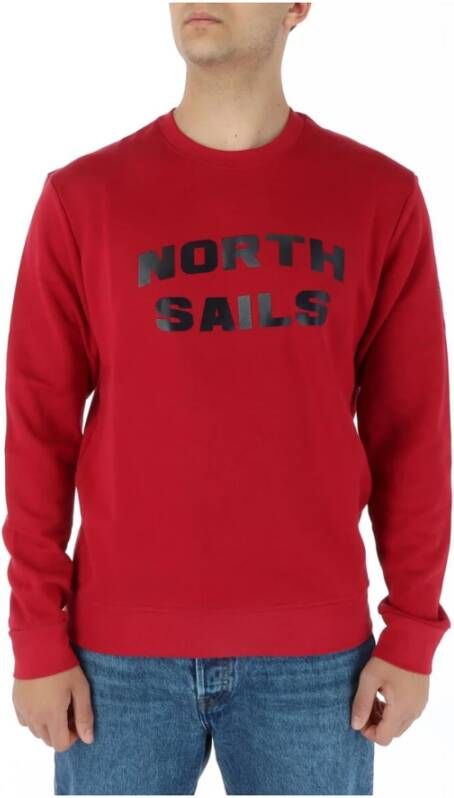 North Sails Sweatshirt Rood Heren