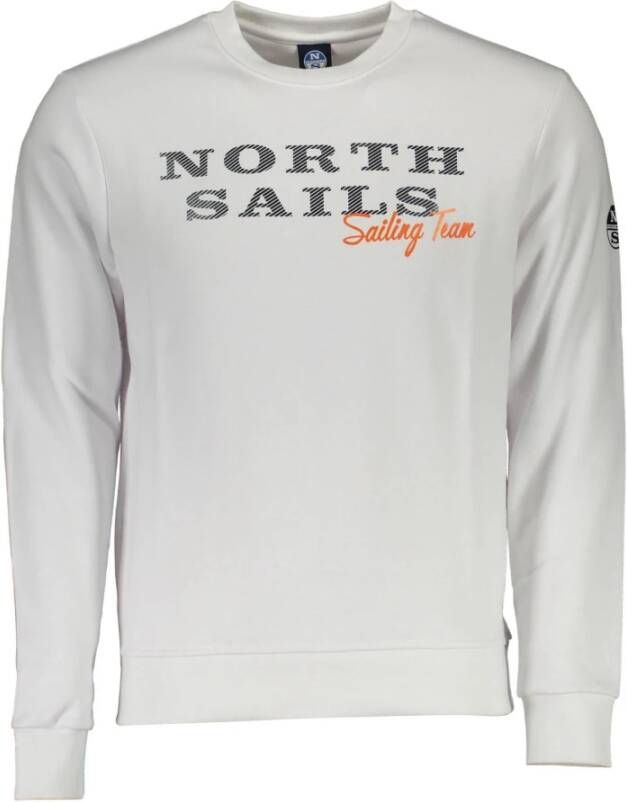 North Sails Sweatshirts White Heren