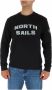North Sails Zwart katoenmix crewneck sweatshirt Black Heren - Thumbnail 1